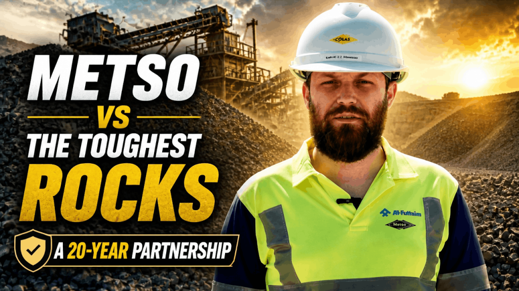 Metso vs The Toughest Rocks: A 20-Year Partnership