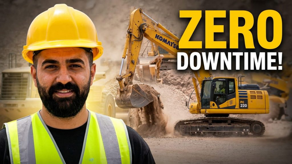 Komatsu Machines in Action | Genuine Parts Guarantee