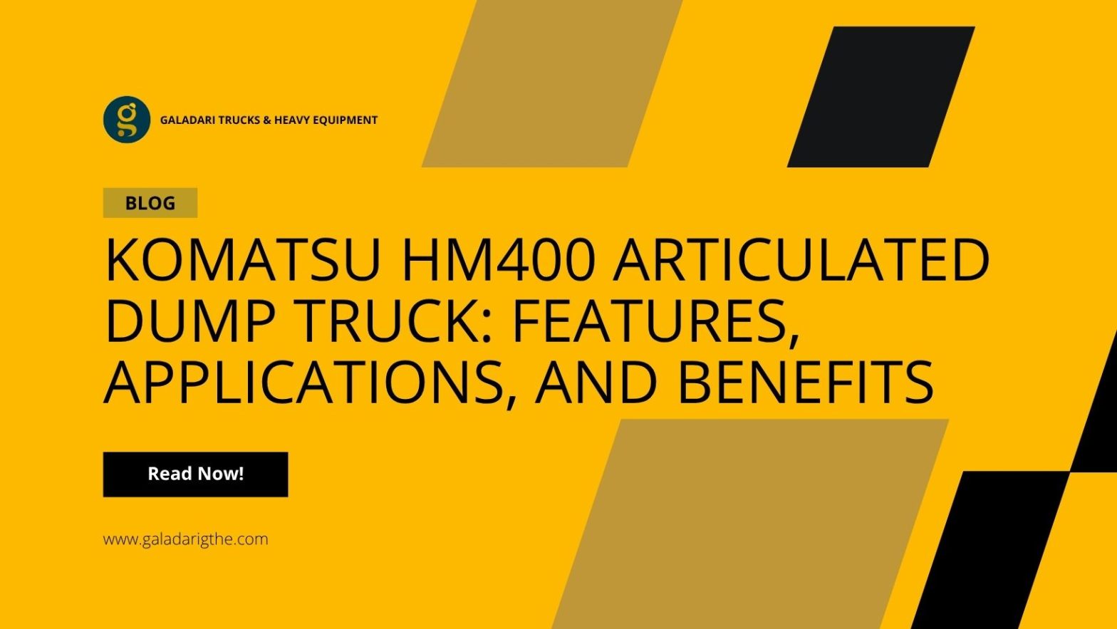 Komatsu HM400 Articulated Dump Truck: Features, Applications, and Benefits